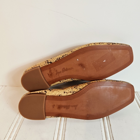 Sam Edelman Ballet Flats Womens Size 9.5 Jillie Snake Print Shoes - Picture 11 of 15